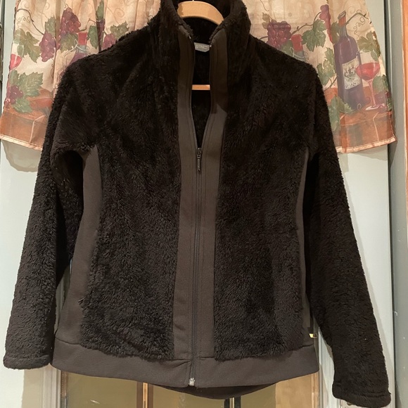 Women's Black Fleece Jacket - Picture 1 of 6